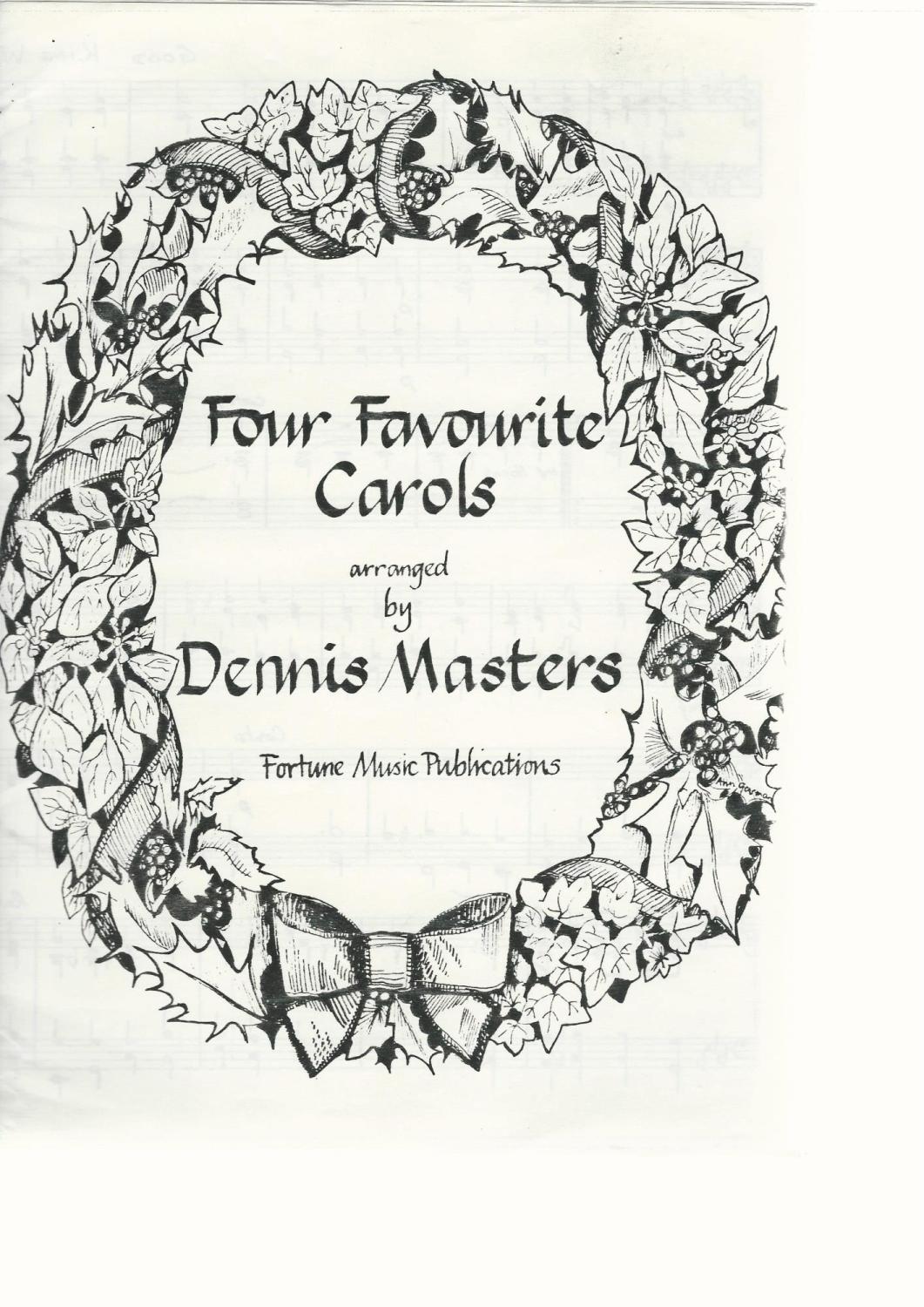 Four Favourite Carols for Brass Band - arr. Dennis Masters