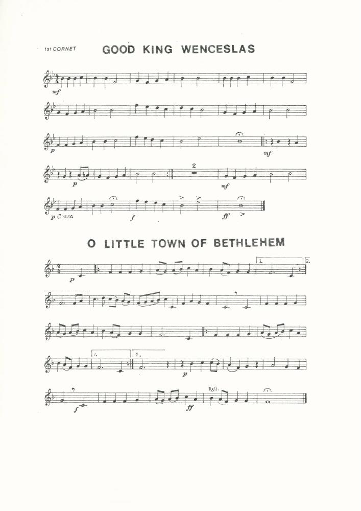 Four Favourite Carols for Brass Band - arr. Dennis Masters