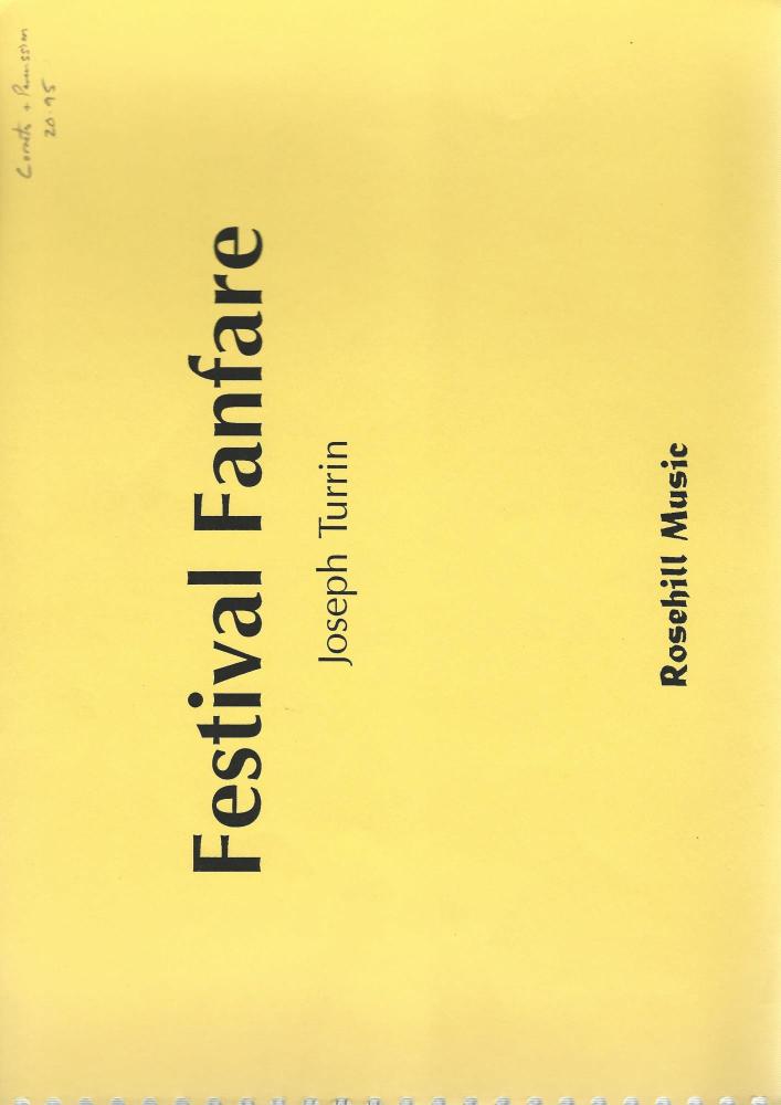 Festival Fanfare for Cornets and Percussion - Joseph Turrin