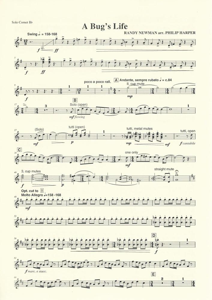 A Bugs Life for Brass Band - Randy Newman, arr. Philip Harper