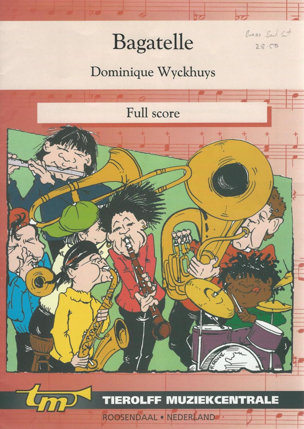 Bagatelle for Brass Band (4 part level 1) - Dominque Wyckhuys