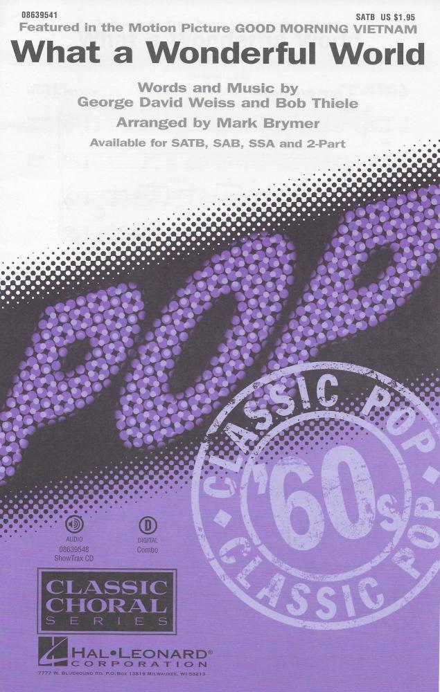 What A Wonderful World (SATB)