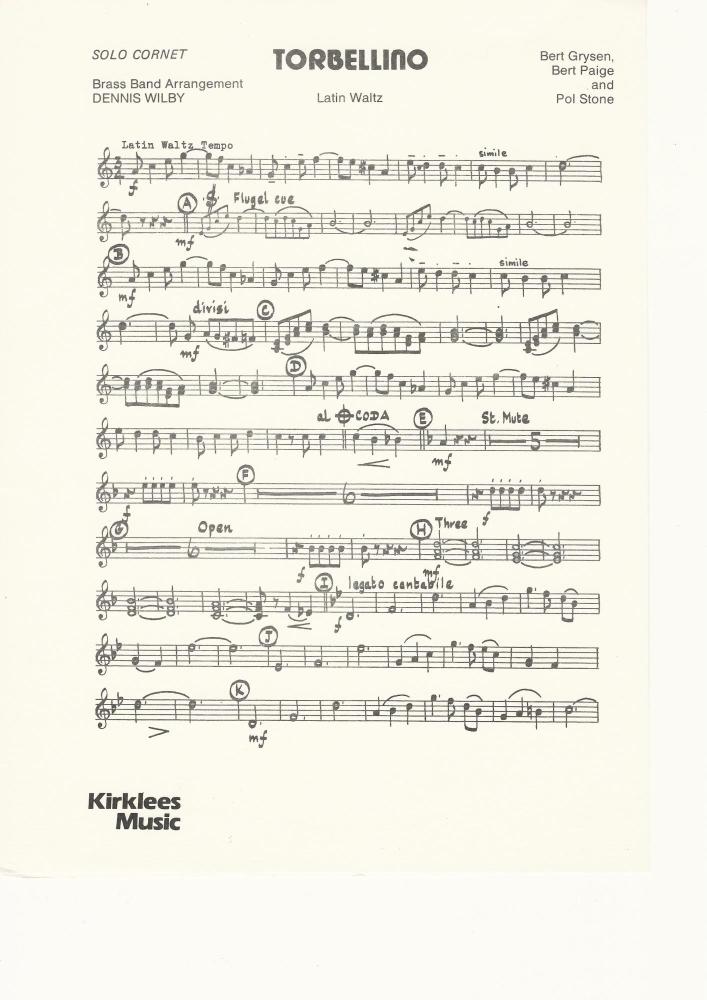 Torbellino for Brass Band - arr. Dennis Wilby