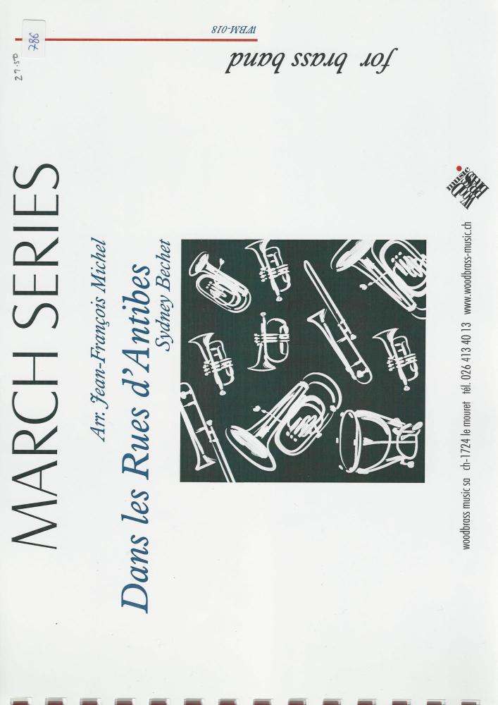 Dans les Rues d'Antibes for Brass Band - Sydney Bechet, arr. Jean-Francois Michel
