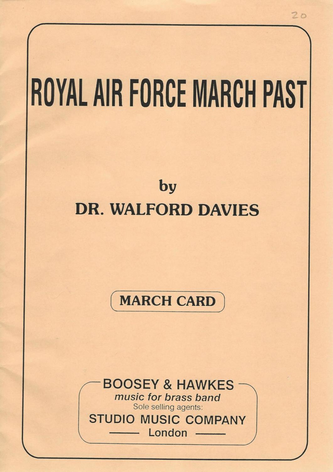 Royal Air Force March Past for Brass Band - Dr. Walford Davies