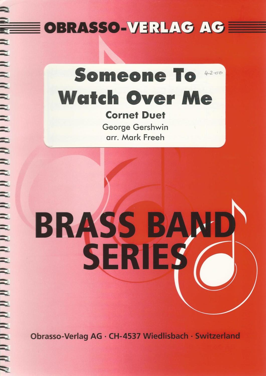 Someone to Watch Over Me, Cornet Duet for Brass Band - George Gershwin, arr