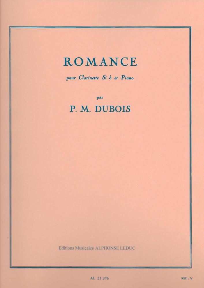 Pierre-Max Dubois: Romance (Bb Clarinet/Piano)