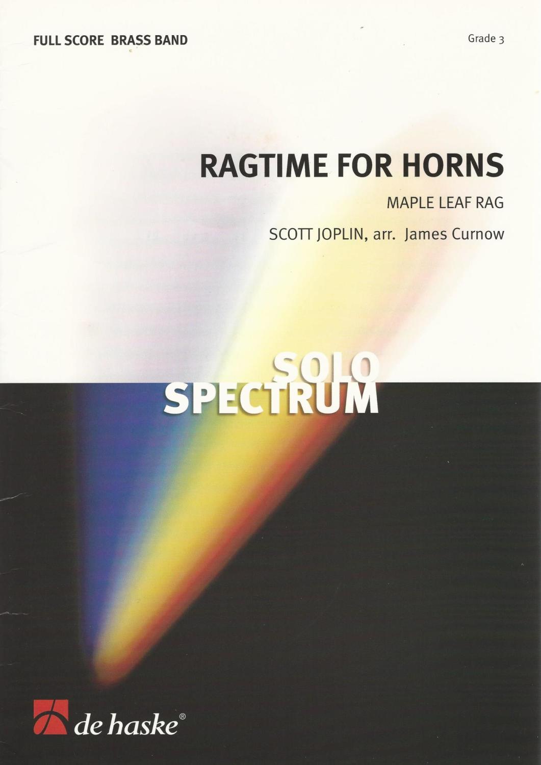 Ragtime for Horns (Maple Leaf Rag Horn Feature) - Scott Joplin, arr. James 