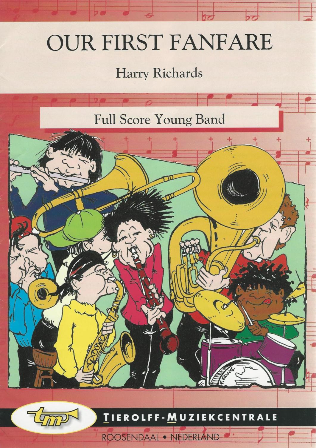 Our First Fanfare for Young Band (5-part) - Harry Richards