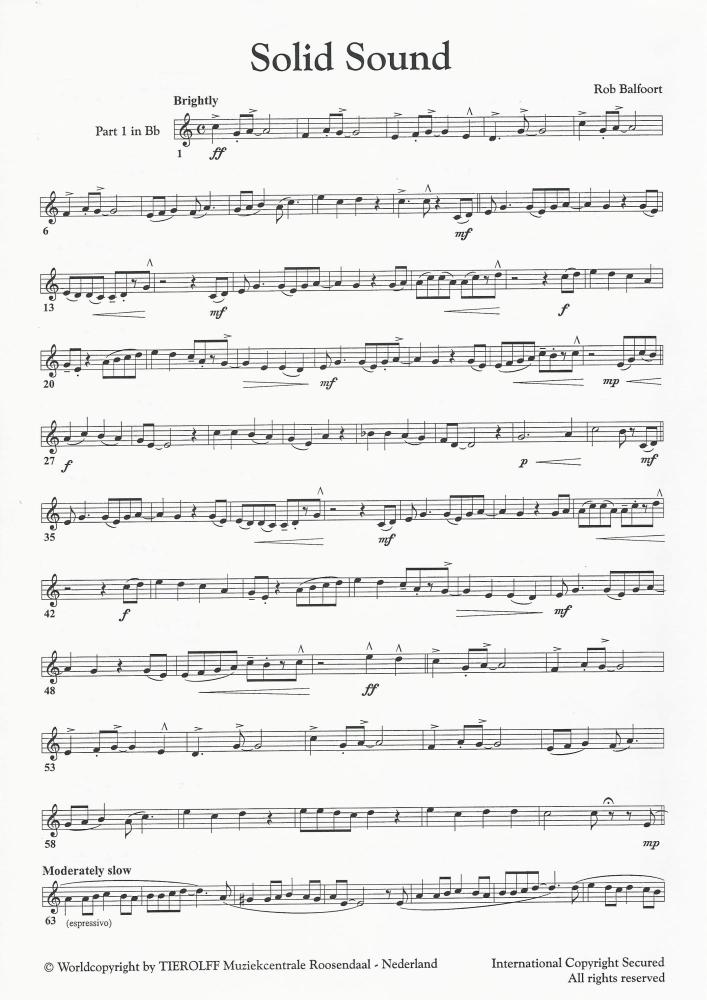 Solid Sound for Young Band (5 part) - Rob Balfoort