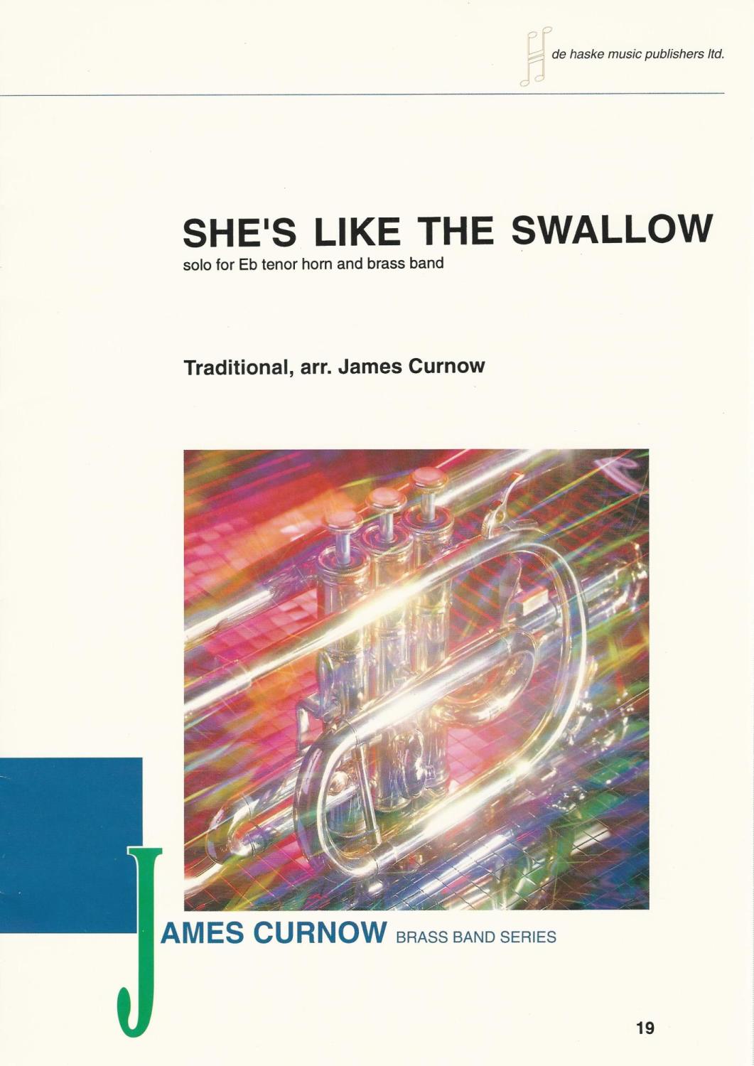 She's Like The Swallow for Eb Horn and Brass Band - Trad., arr. James Curno