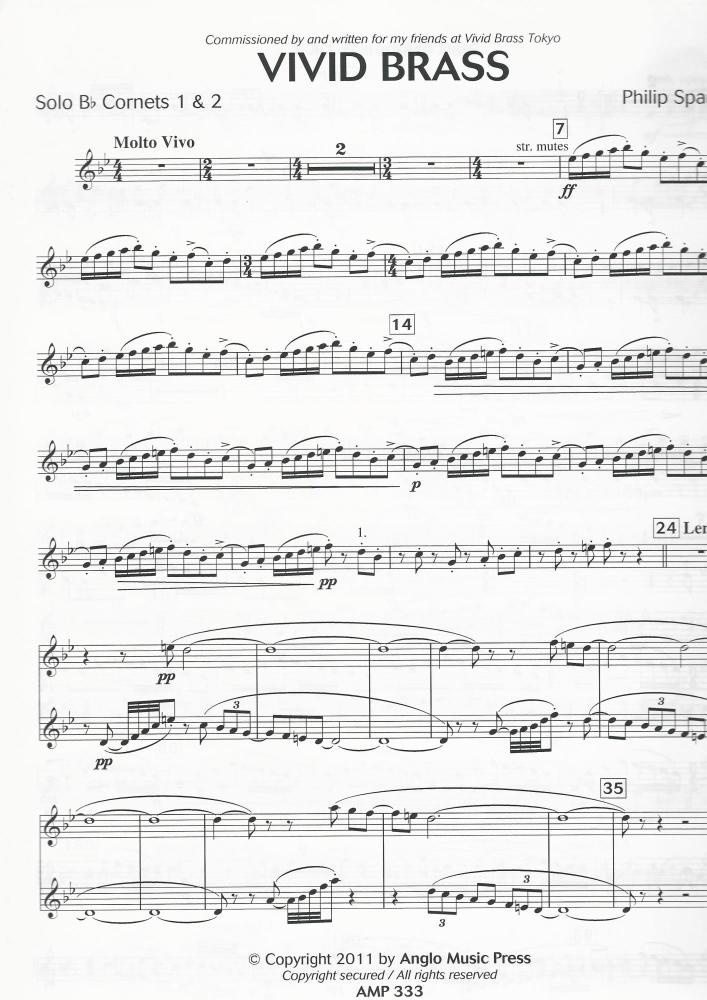 Vivid Brass for Brass Band - Philip Sparke