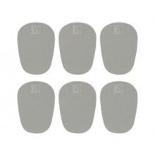 BG Large Mouthpiece Patch 0.4mm, clear - Pack of 6