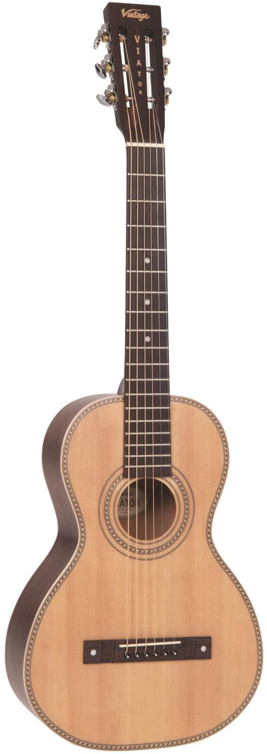 Vintage 'Viator' Paul Brett Travel Guitar ~ Natural