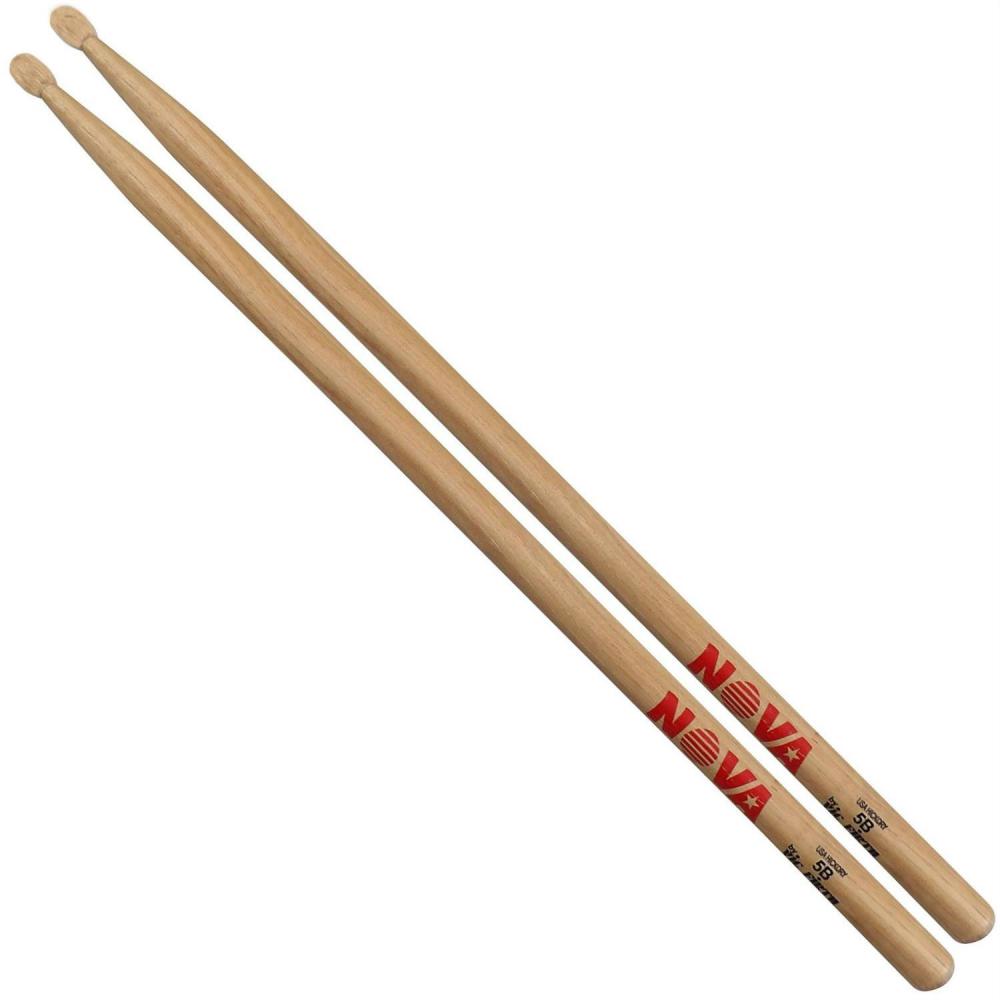 5B drumsticks with Nova Imprint