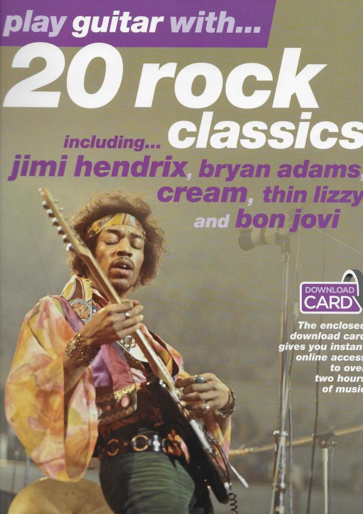 Play Guitar With...20 Rock Classics (Book/Download Card)