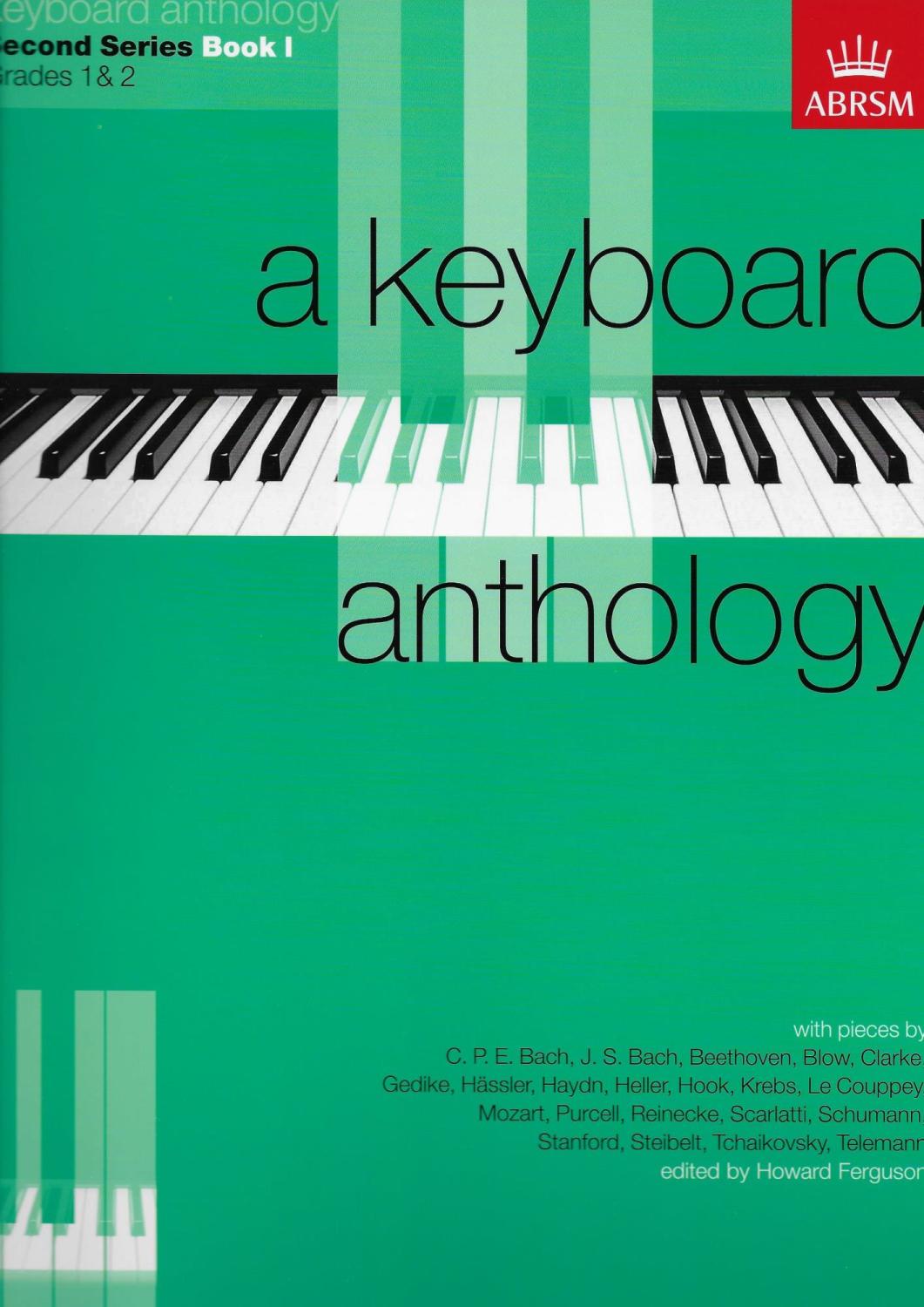 A Keyboard Anthology Second Series Book 1 Grades 1/2