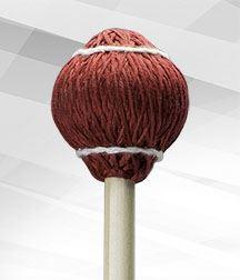 Mike Balter 24-Red Cord (Soft) Mallet - Pro Vibe Series, Rattan Handles