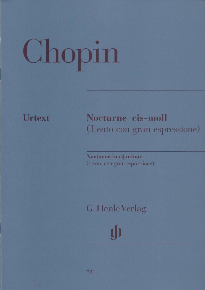 Frederic Chopin: Nocturne In C Sharp Minor Op. Post