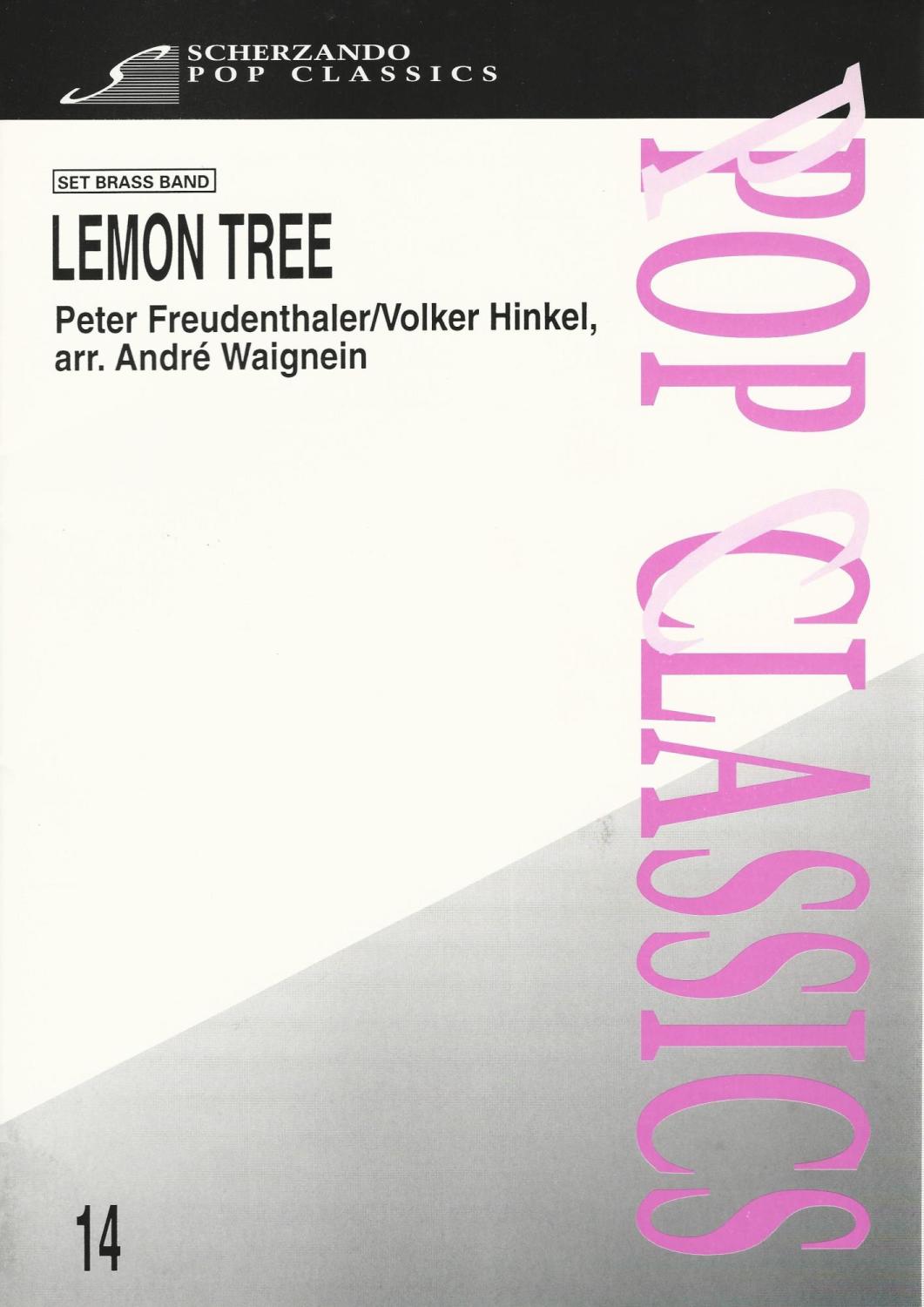 LEMON TREE (Fool's Garden) for Brass Band - Andre Waignein