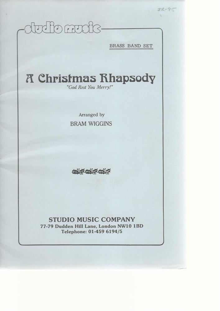 A Christmas Rhapsody for Brass Band - arr. Bram Wiggins