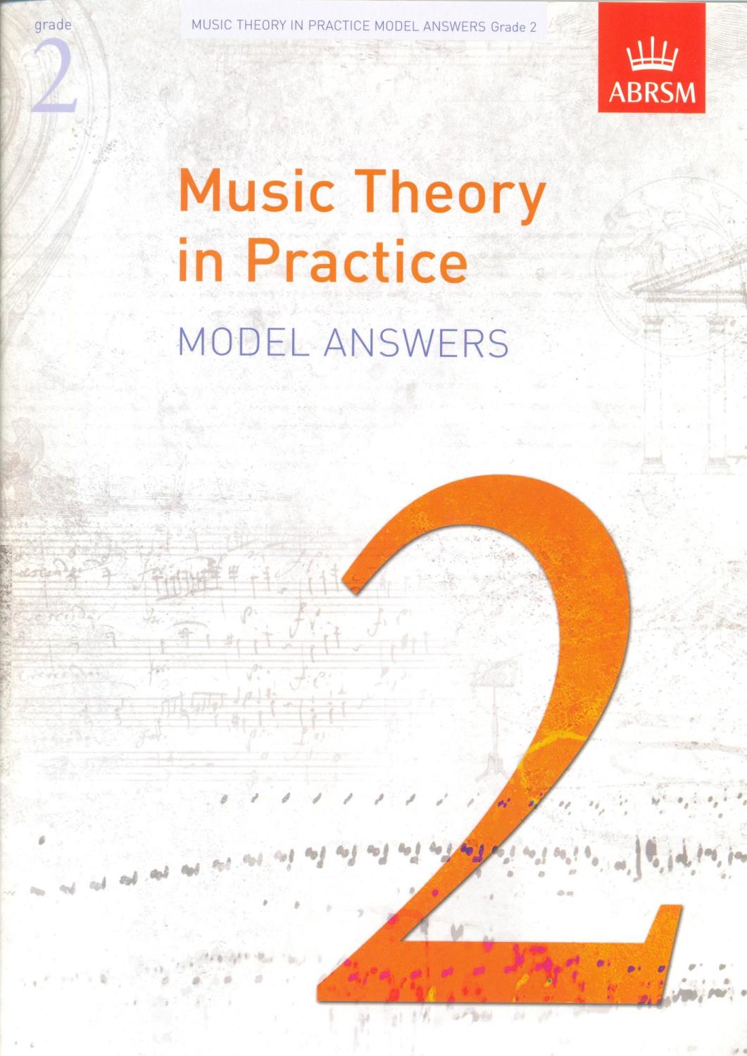 Music Theory in Practice ABRSM Model Answers Grade 2