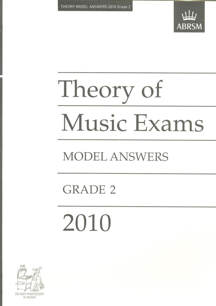 Theory of Music Exams Model Answers 2010 Grade 2