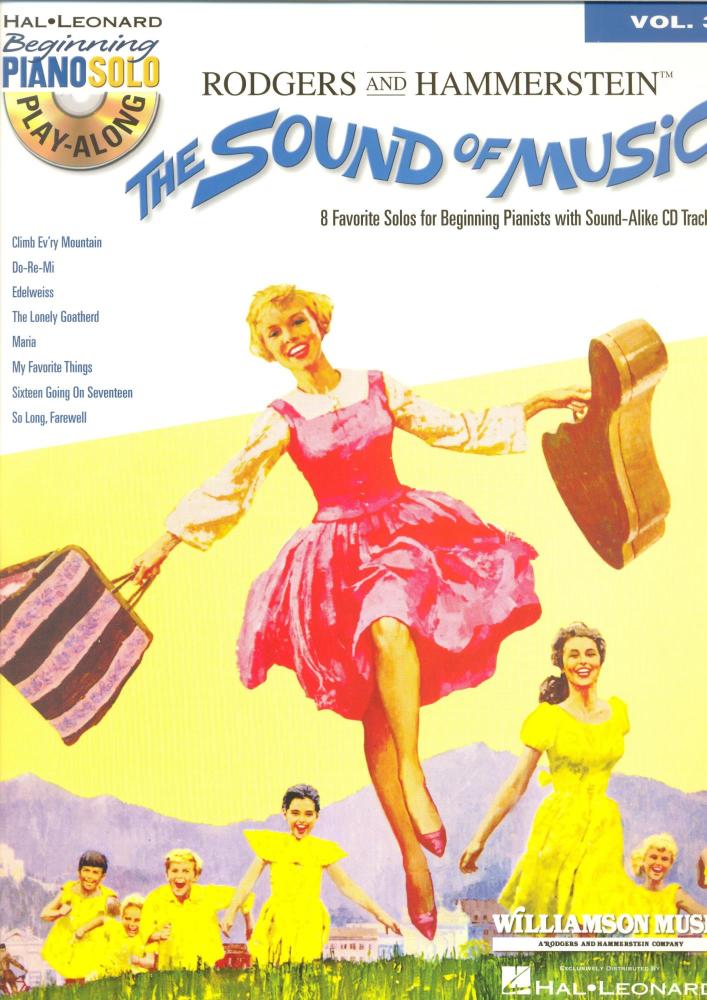 Beginning Piano Solo Play-Along Volume 3: The Sound Of Music