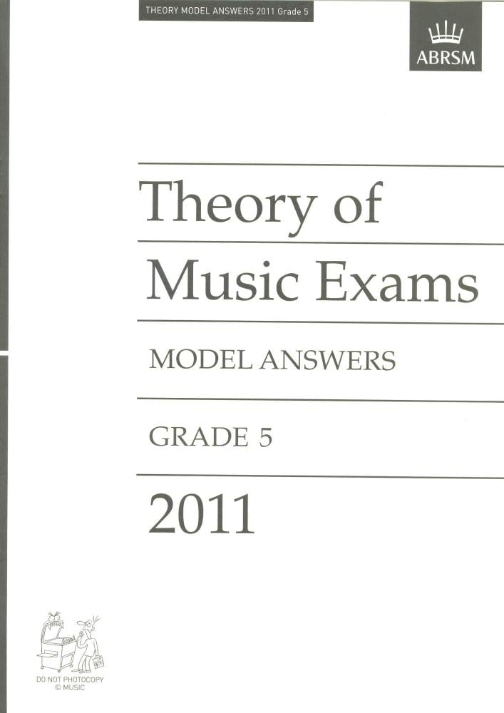 ABRSM Theory Of Music Exams 2011: Model Answers - Grade 5