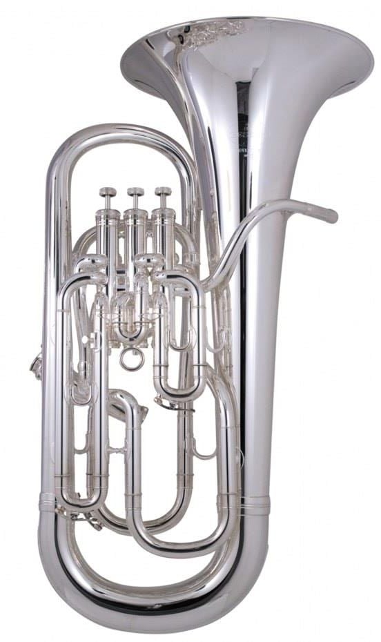 Besson BE967-2-0 Sovereign Euphonium in Silver Plate