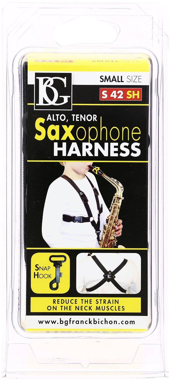 BG Saxophone Harness, Small, Snap-hook