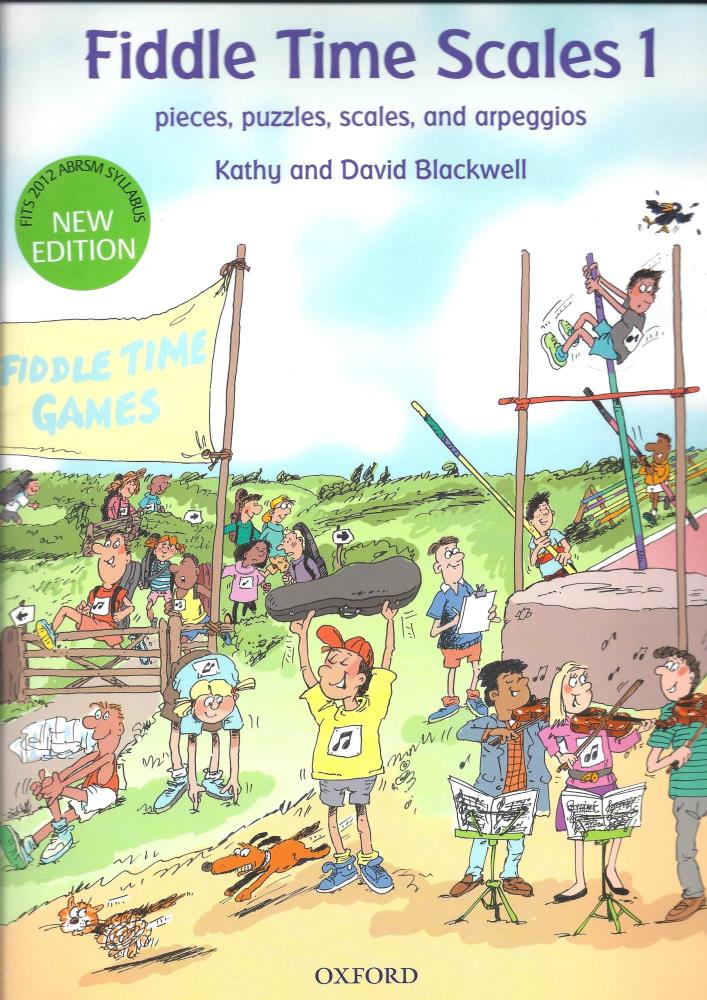 Kathy Blackwell/David Blackwell: Fiddle Time Scales 1 - Revised Edition