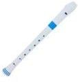 Nuvo NS310-WBL Descant Recorder - White and Blue
