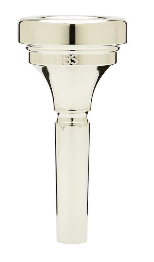 Denis Wick Trombone (all-round) silver plated mouthpiece 5BS (small shank)