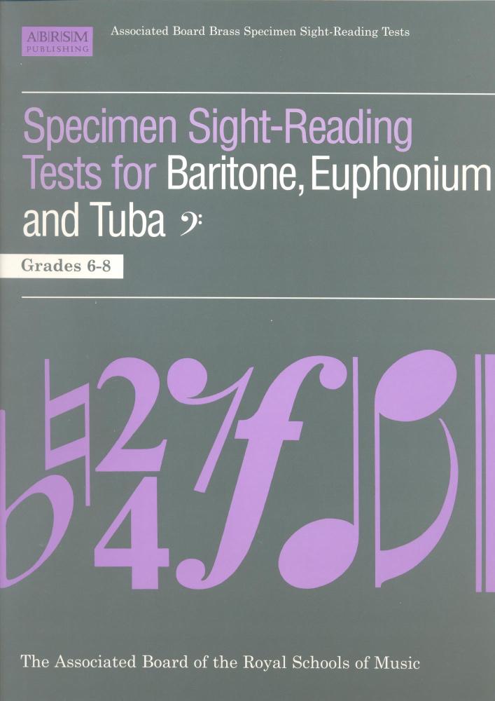 ABRSM Specimen Sight Reading Tests for Baritone, Euphonium and Tuba Grades