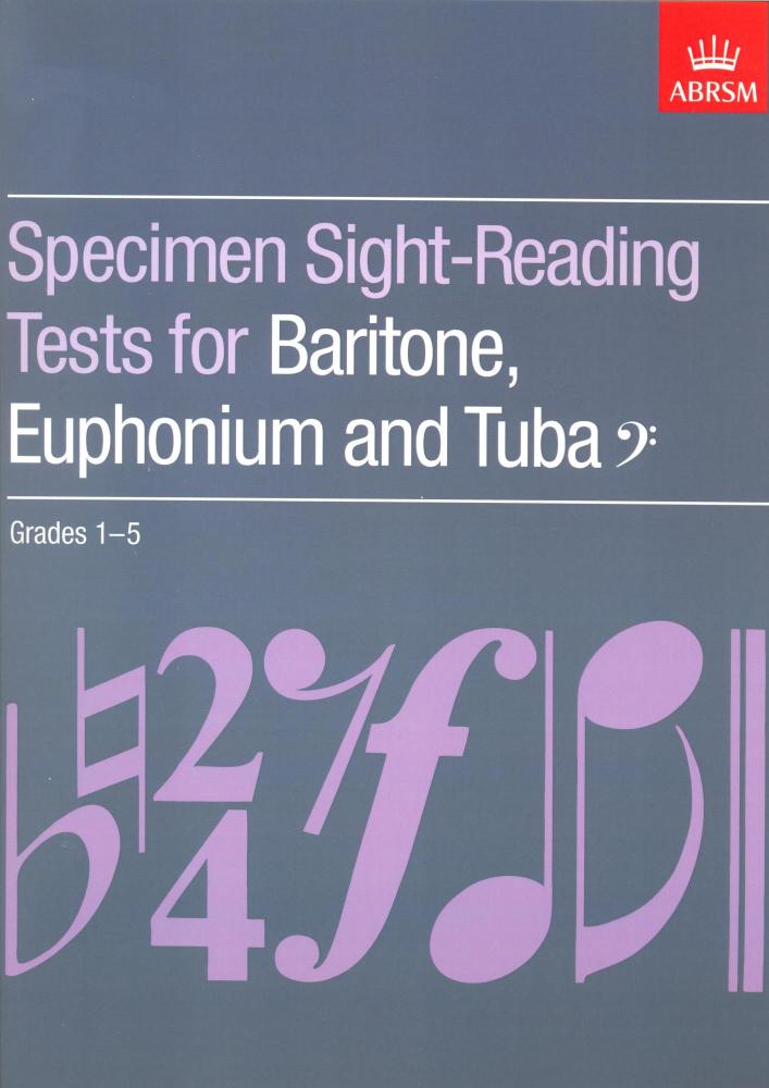 ABRSM Specimen Sight-Reading Tests for Baritone, Euphonium and Tuba, Bass C