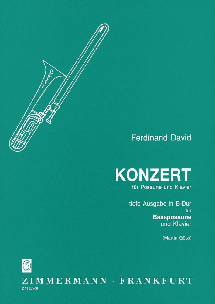 Ferdinand David: Concerto In B Flat (Bass Trombone)