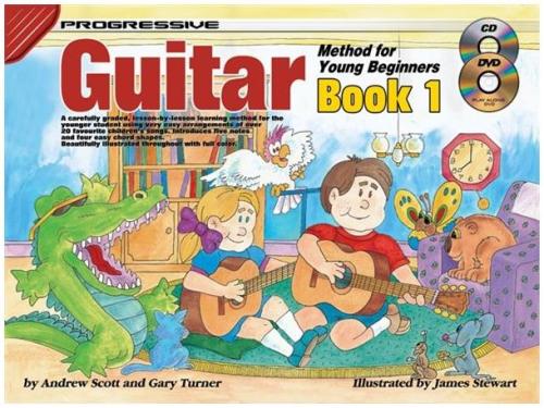 Progressive Guitar Method For Young Beginners: Book 1