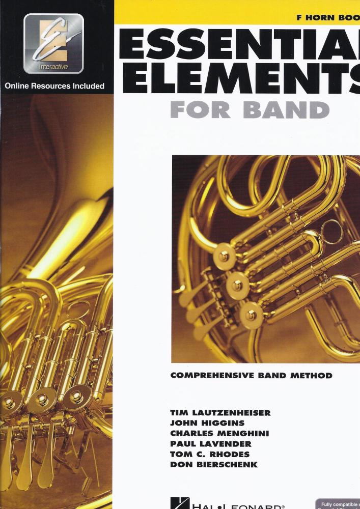 Essential Elements 2000: Horn Book 1 (Book/CD-ROM)