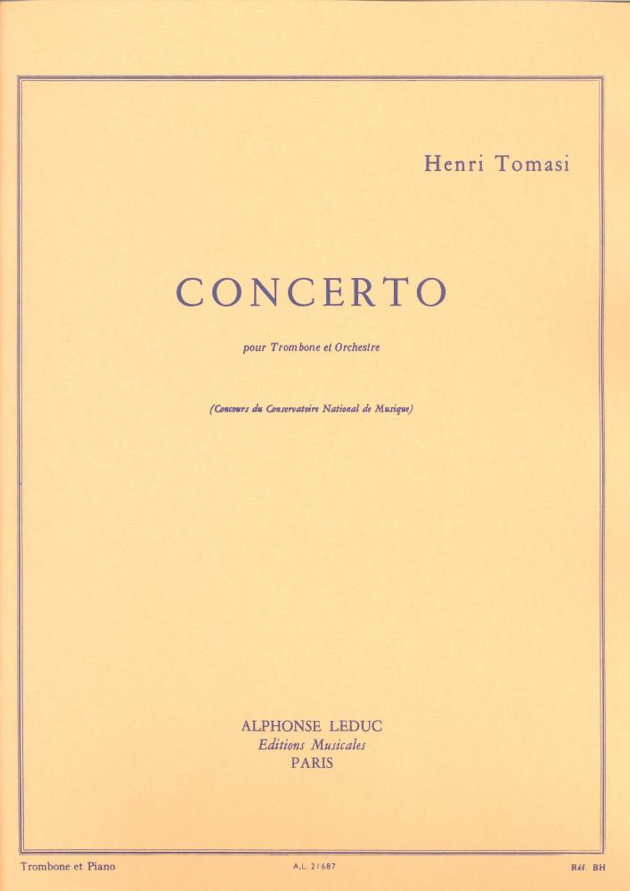 Henri Tomasi: Concerto (Trombone and Orchestra)