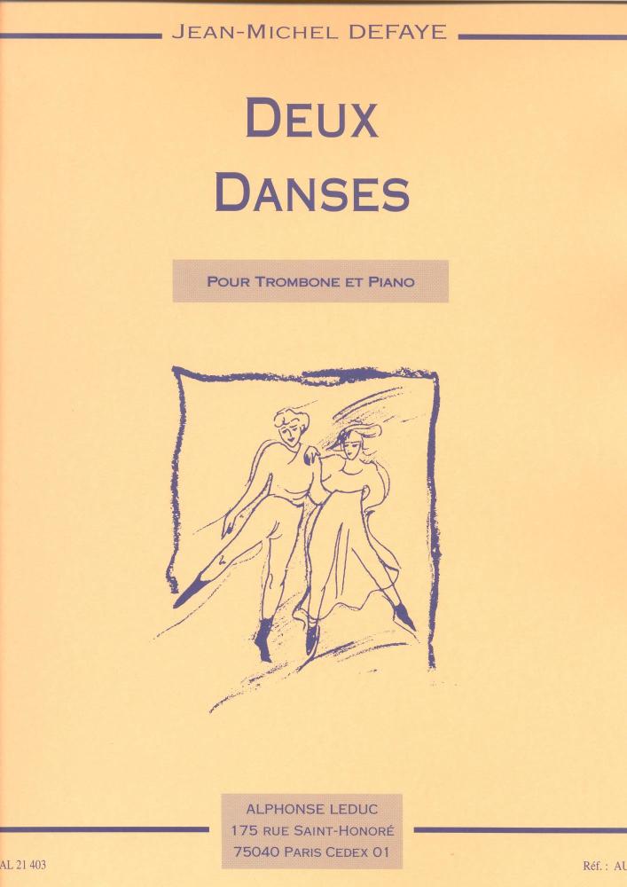 Jean-Michel Defaye: Two dances (Trombone, Piano)
