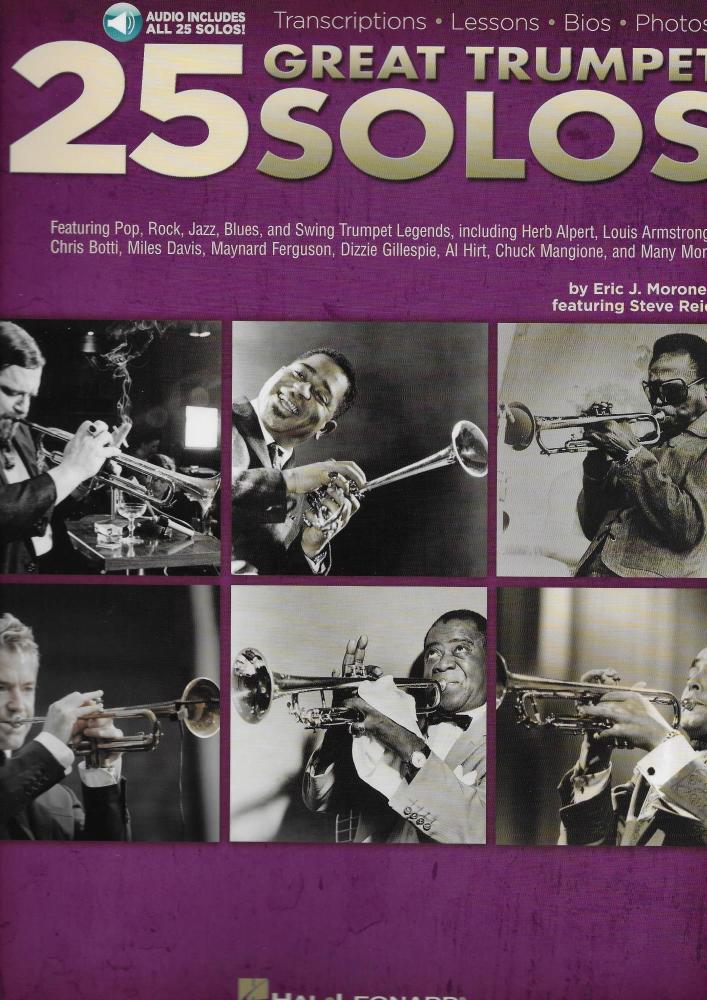 25 Great Trumpet Solos (Book/CD)