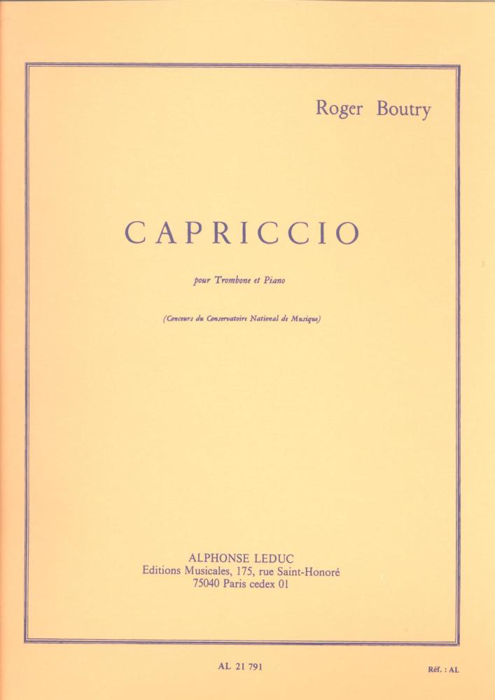 Capriccio for Trombone