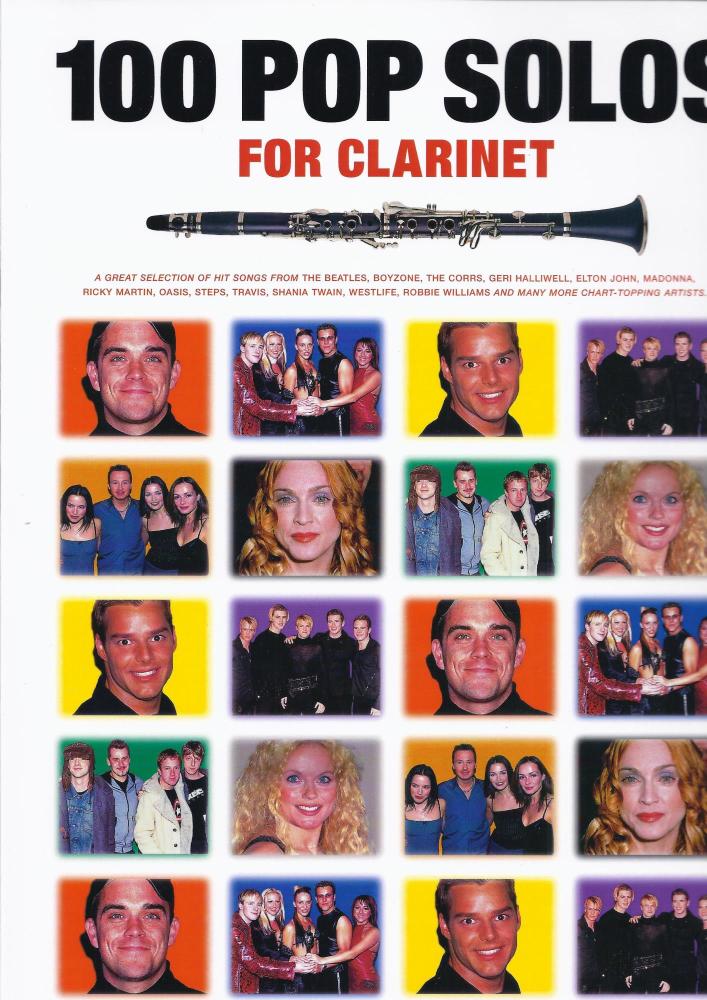 100 POP SOLOS FOR CLARINET CLT