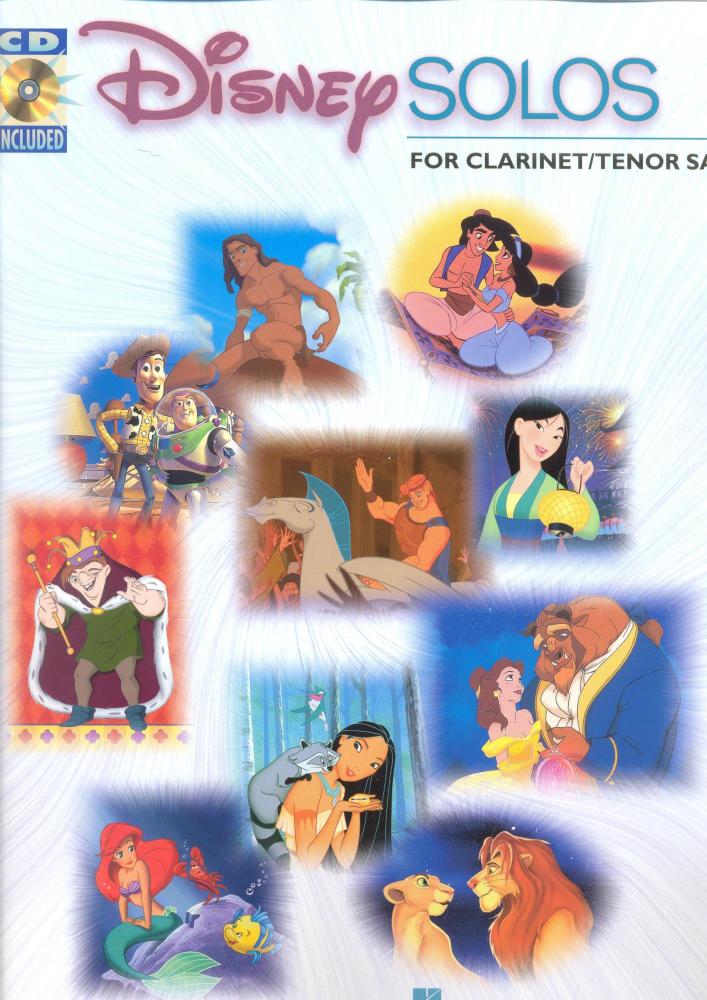 Disney Solos (Clarinet Or Tenor Saxophone)