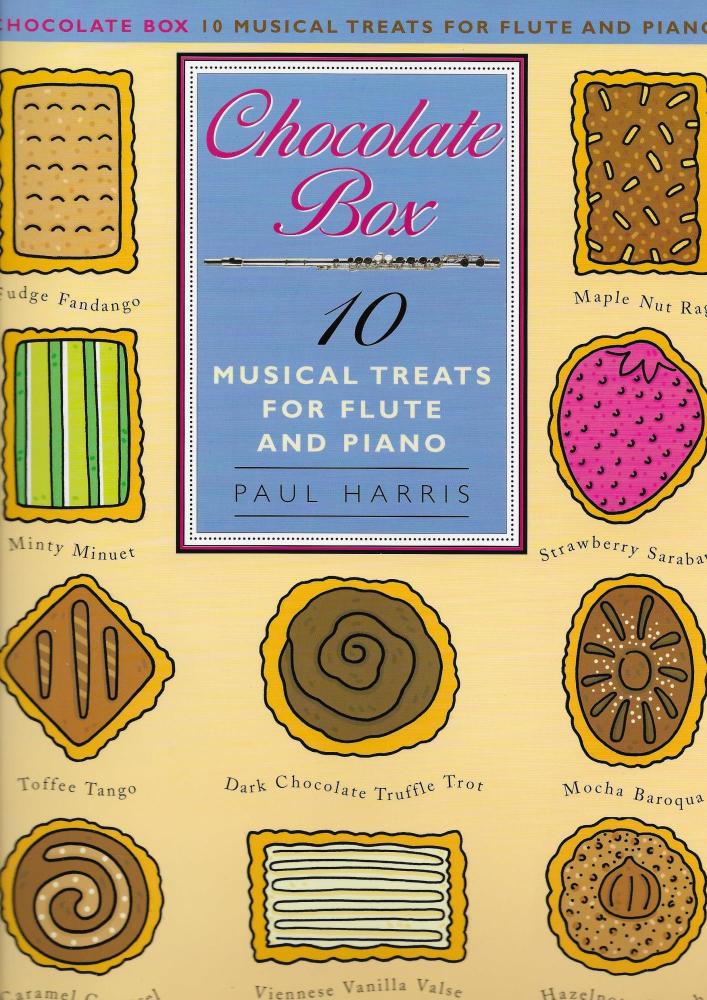 PAUL HARRIS CHOCOLATE BOX 10 MUSICAL TREATS FOR FLUTE AND PIANO FLT