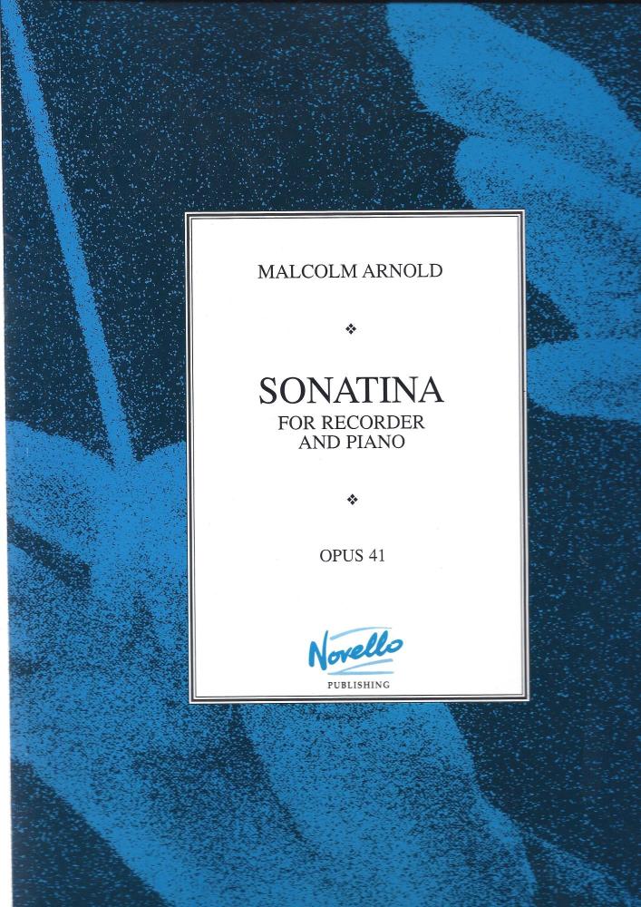 MALCOLM ARNOLD SONATINA FOR RECORDER AND PIANO OP.41