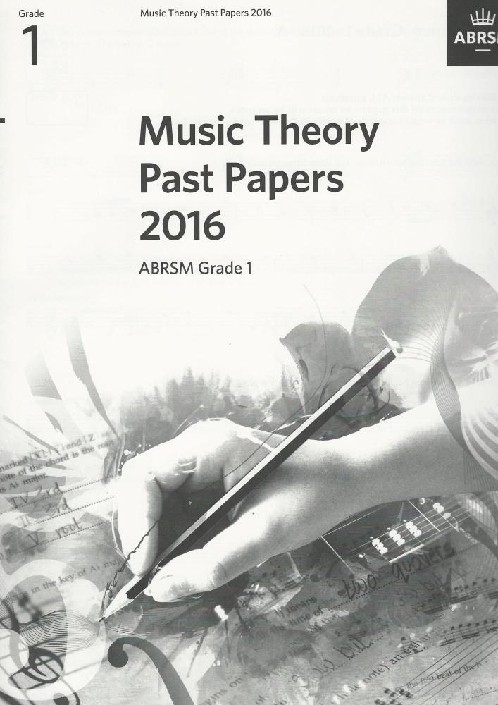 ABRSM Music Theory Past Papers 2016 Grade 1