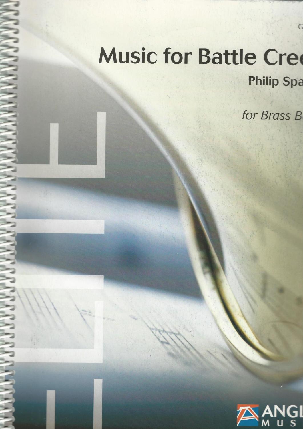 Music for Battle Creek for Brass Band (Score Only) - Philip Sparke