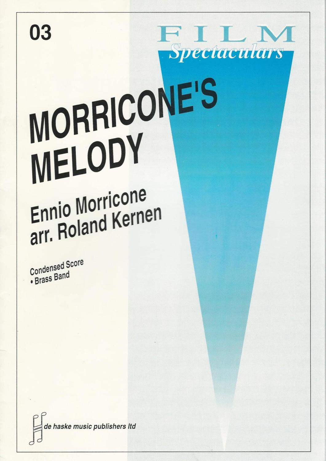 Morricone's Melody for Brass Band (Score Only) - Ennio Morricone, arr. Rola